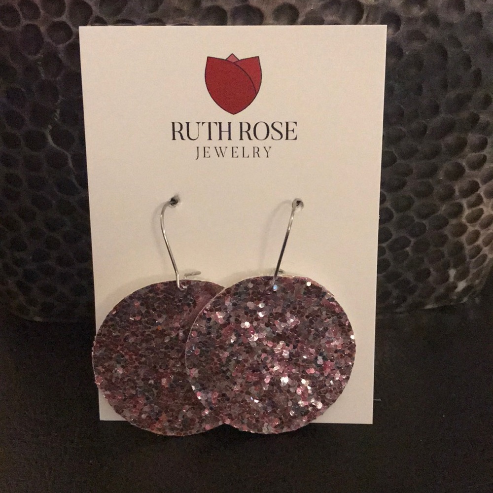 Glitter earrings